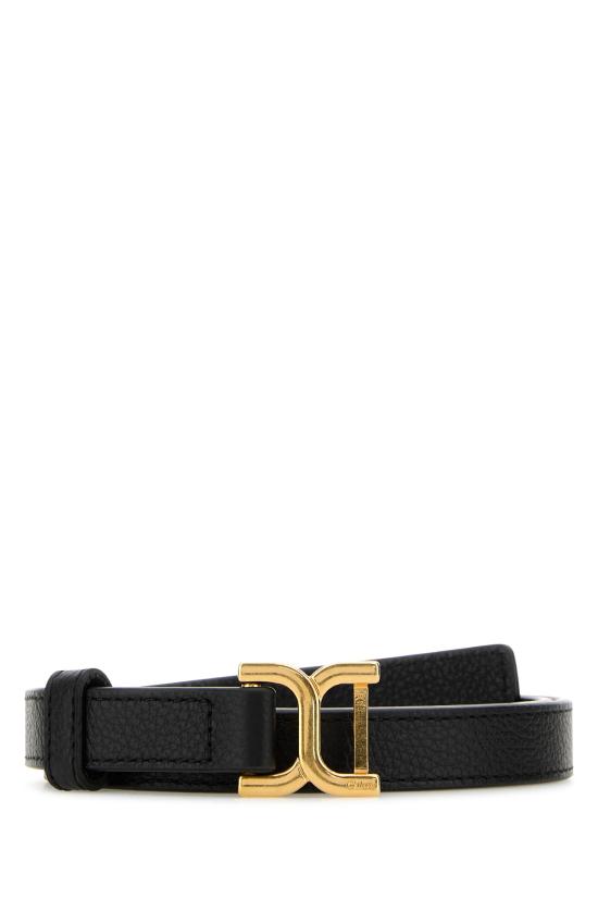 26FW 끌로에 벨트 CHC24SC050MAR 001 BLACK
