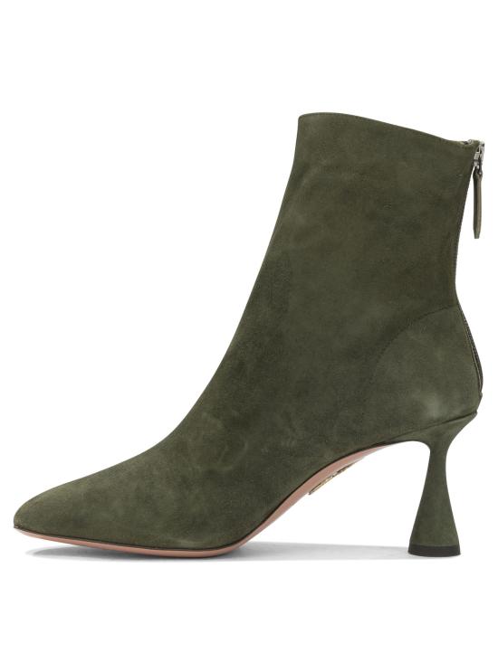 26FW 아쿠아주라 부츠 AREMIDB0SUEHNG Green - AQUAZZURA