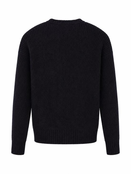 26FW 생로랑 스웨터 824228Y77BH 4044 NAVY - SAINT LAURENT