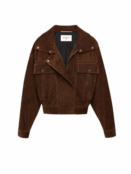 26FW 생로랑 의류 785562YC2AY 2372 EBENE - SAINT LAURENT