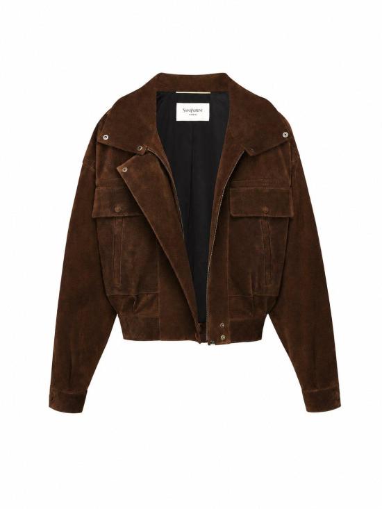 26FW 생로랑 의류 785562YC2AY 2372 EBENE - SAINT LAURENT