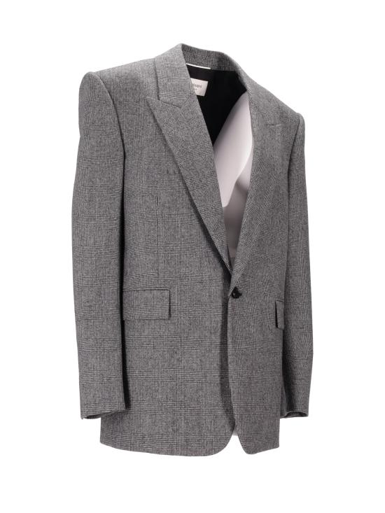 26FW 생로랑 자켓 837196Y5H54 1095 GREY - SAINT LAURENT
