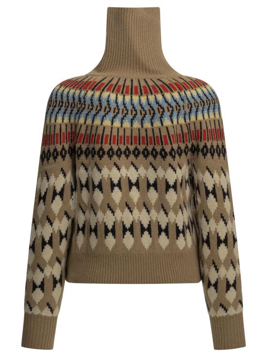 26FW 폴로 랄프로렌 스웨터 211B17730001CAMEL MULTI Multicolor - POLO RALPH LAUREN