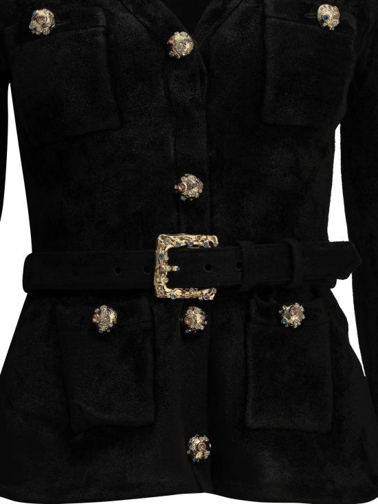 26FW 셀프 포트레이트 스웨터 AW26 099TA BBLACK - SELF PORTRAIT