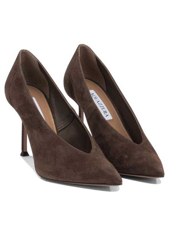 26FW 아쿠아주라 힐/펌프스 VTRMIDP0SUEESP Brown - AQUAZZURA