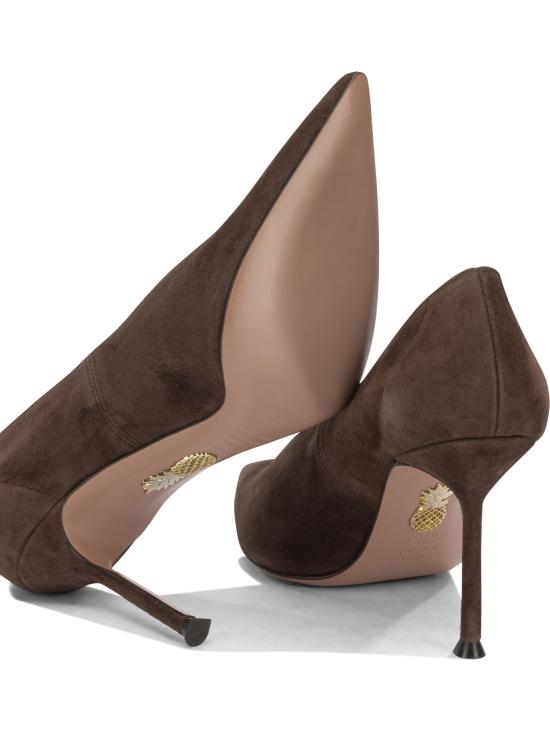 26FW 아쿠아주라 힐/펌프스 VTRMIDP0SUEESP Brown - AQUAZZURA