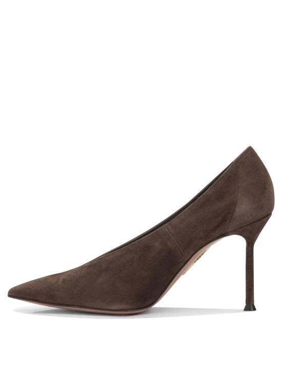 26FW 아쿠아주라 힐/펌프스 VTRMIDP0SUEESP Brown - AQUAZZURA