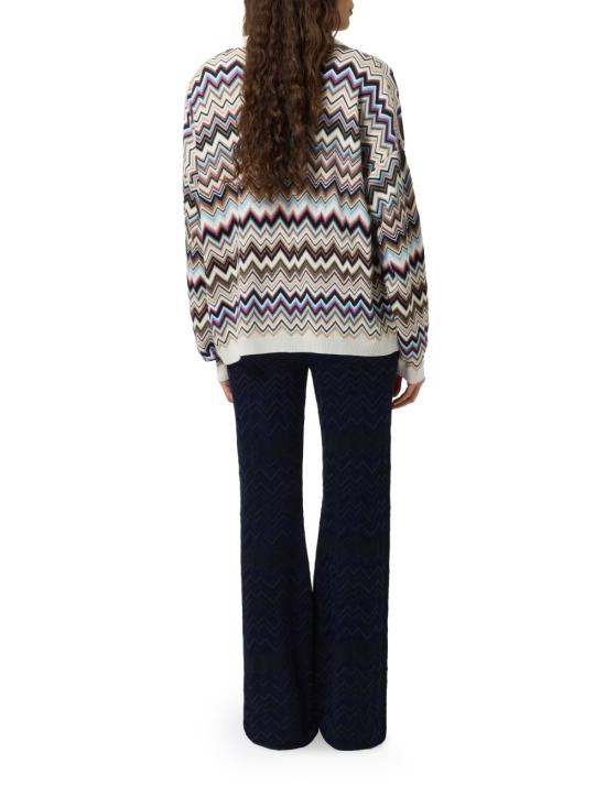 26FW 미소니 가디건 DS26WM0Q BK01KOSMSPL NAVY - MISSONI