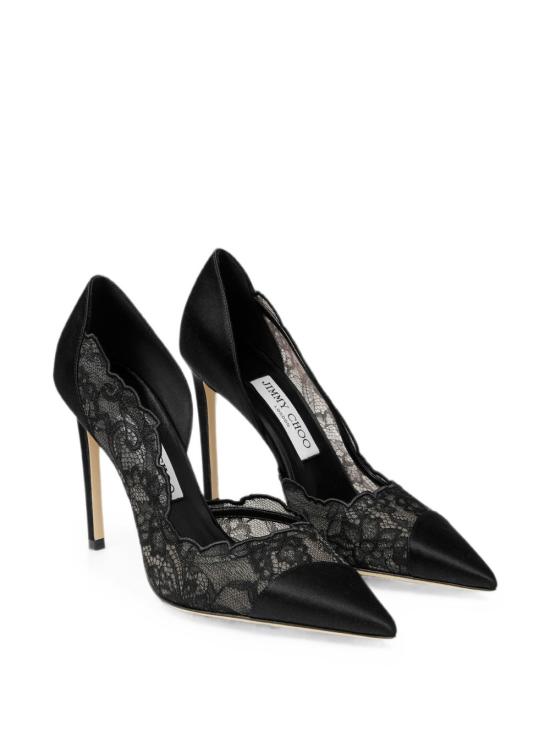 26FW 지미추 힐/펌프스 BRIGITTE100 WANBLACK BLACK - JIMMY CHOO