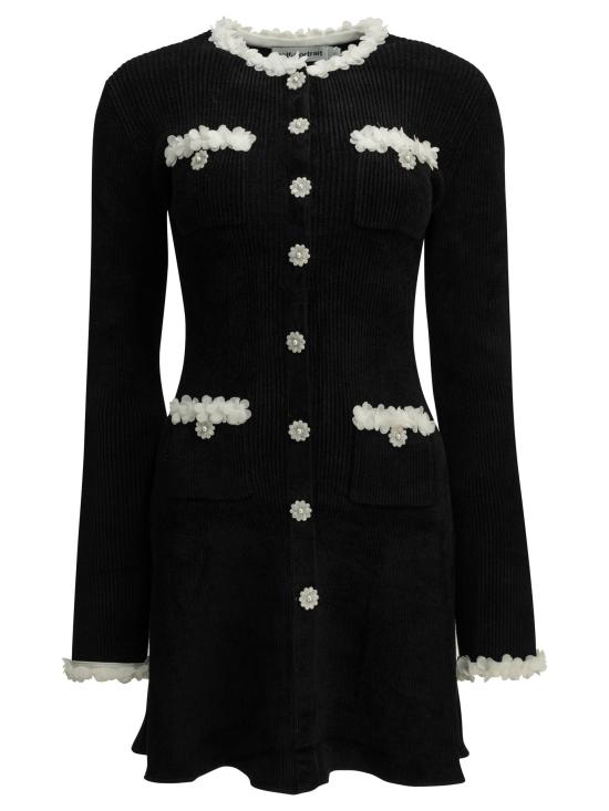 26FW 셀프 포트레이트 원피스 AW26 099S BBLACK
