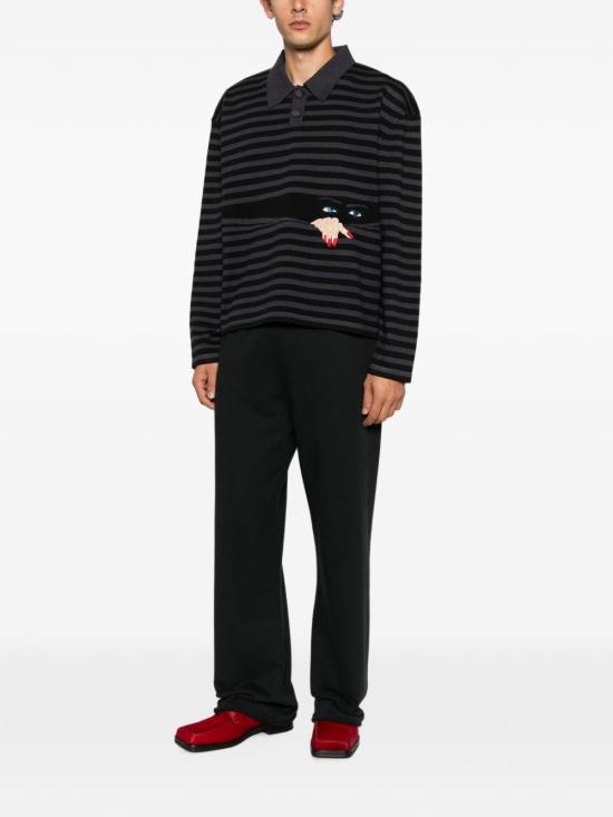 26FW 하우스 오브 에러스 스웨터 HEFW26SW01012 0486 BLACK GREY - HOUSE OF ERRORS