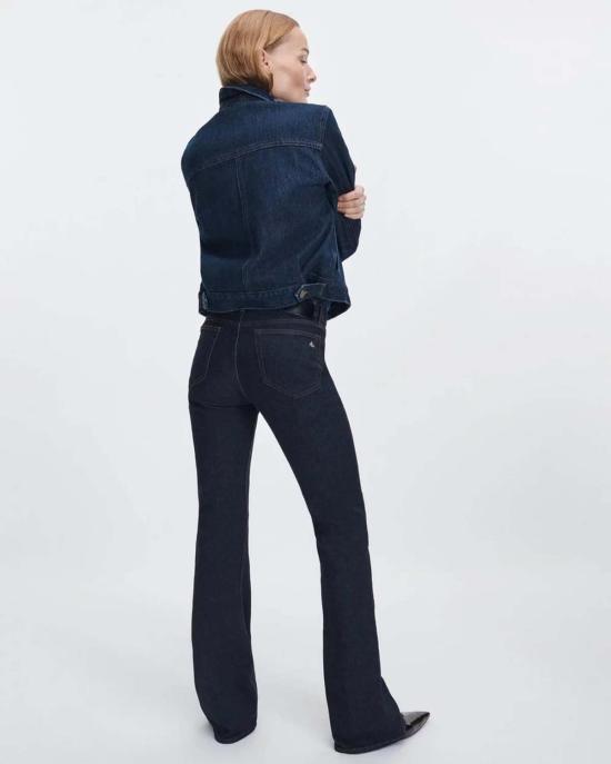  랙앤본 데님 팬츠 Rag & Bone Kinsley Bootcut Jean Dark Rinse - RAG & BONE