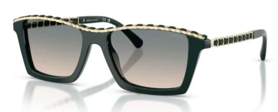 25FW 샤넬 선글라스 CH5548Q1459S3 Green Vendome