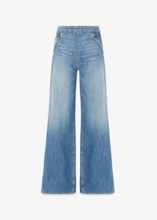  노엔드 데님 데님 팬츠 디나 하이웨이스트 와이드 레그 진 샌디에이고 - NOEND DENIM