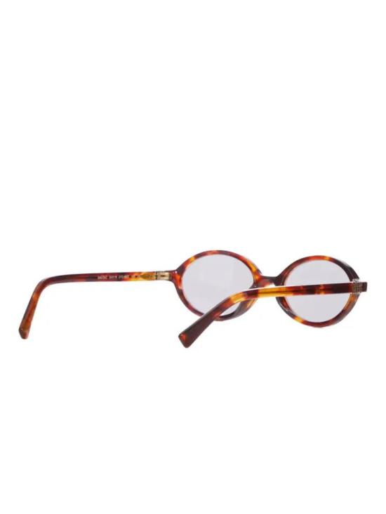 26SS 미우미우 뮤 리가르드 오벌 선글라스 0MU04ZS50 21C40O HAVANA MAHOGANY GREY BROWN - MIU MIU