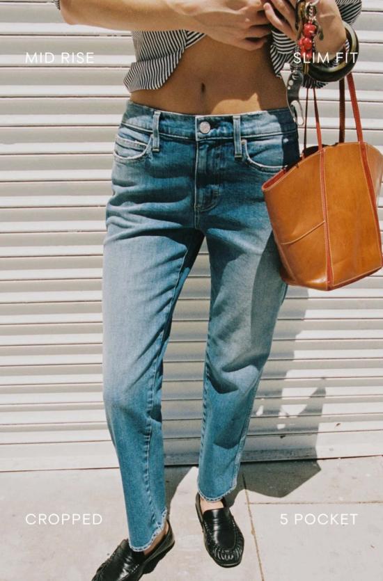  아모 데님 데님 팬츠 리비 진 - AMO DENIM