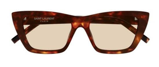 25FW 생로랑 선글라스 SL276MICA064 BROWN
