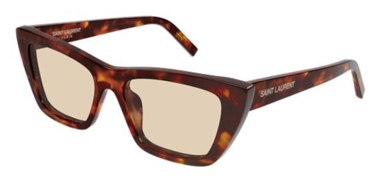 25FW 생로랑 선글라스 SL276MICA064 BROWN - SAINT LAURENT