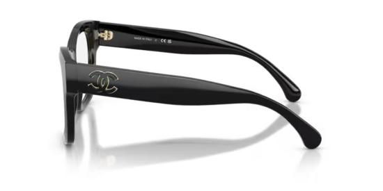 26SS 샤넬 안경 CH3498 C622 50 BLACK - CHANEL