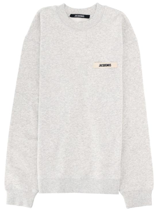 26FW 자크뮈스 그로그랭 스웨트 셔츠 SSM00206AJ00126 950 GREY DOM