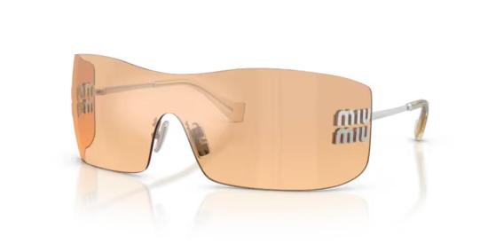26FW 미우미우 선글라스 MUB53S1BC80Y SILVER 44 GOLD - MIU MIU