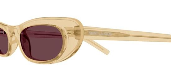 25FW 생로랑 선글라스 SL557SHADE007 BEIGE - SAINT LAURENT