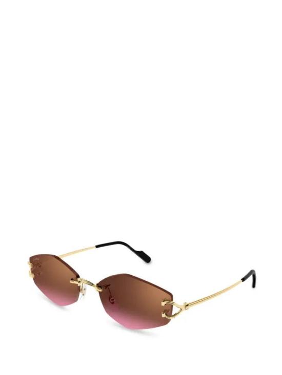 26SS 까르띠에 선글라스 CT0620S 004 56 GOLD - CARTIER