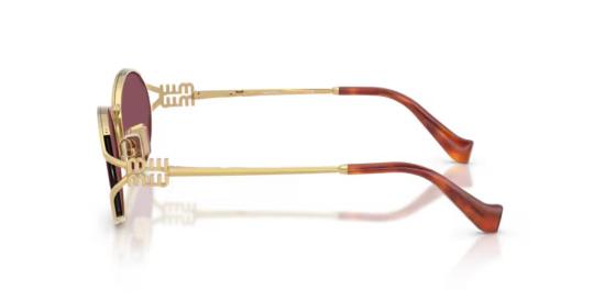 26SS 미우미우 선글라스 MU52YS 54K20Y Ruby Lenses GOLD - MIU MIU