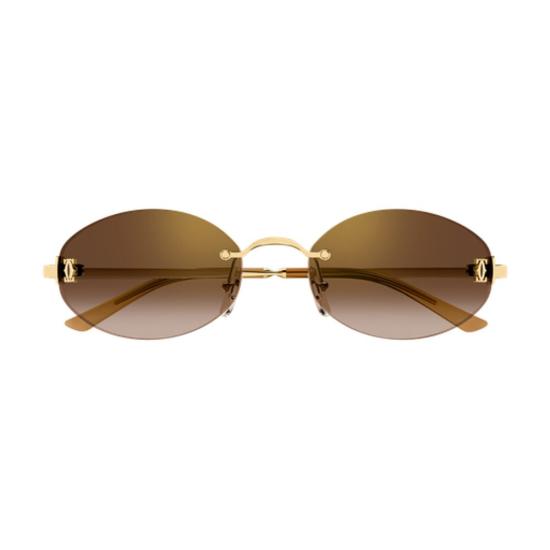 26SS 까르띠에 선글라스 CT0592S002 Gold 56