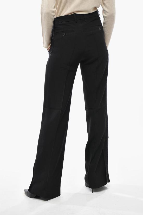  피비 파일로 스트레이트 팬츠 AP06VI0075 900BK Black - PHOEBE PHILO