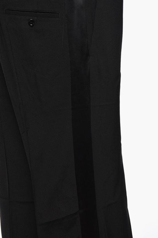  피비 파일로 스트레이트 팬츠 AP06VI0075 900BK Black - PHOEBE PHILO
