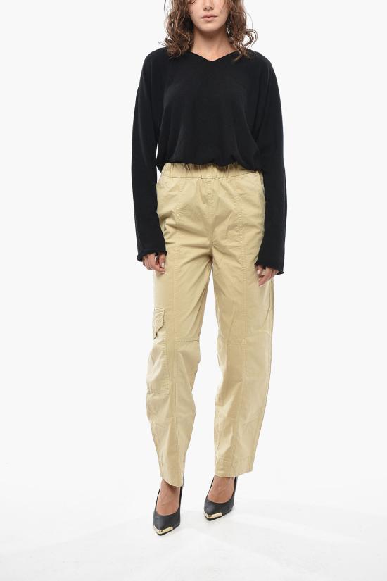  가니 스트레이트 팬츠 F8073 6635 531 27 Beige - GANNI