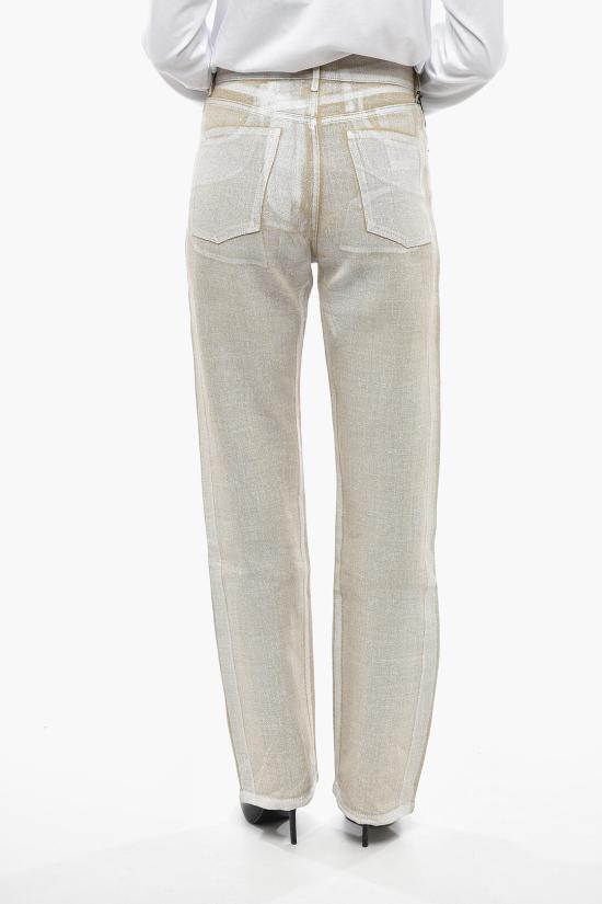  피비 파일로 스트레이트 팬츠 BP104LI2829878HA Beige - PHOEBE PHILO