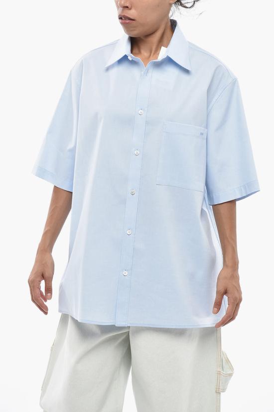  다크파크 셔츠 WSH14FAC140056LIB Blue