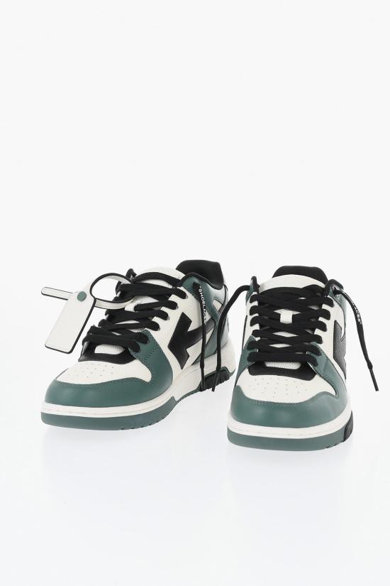  오프화이트 스니커즈 M189F5L003 0310 Verde Bianco e Nero