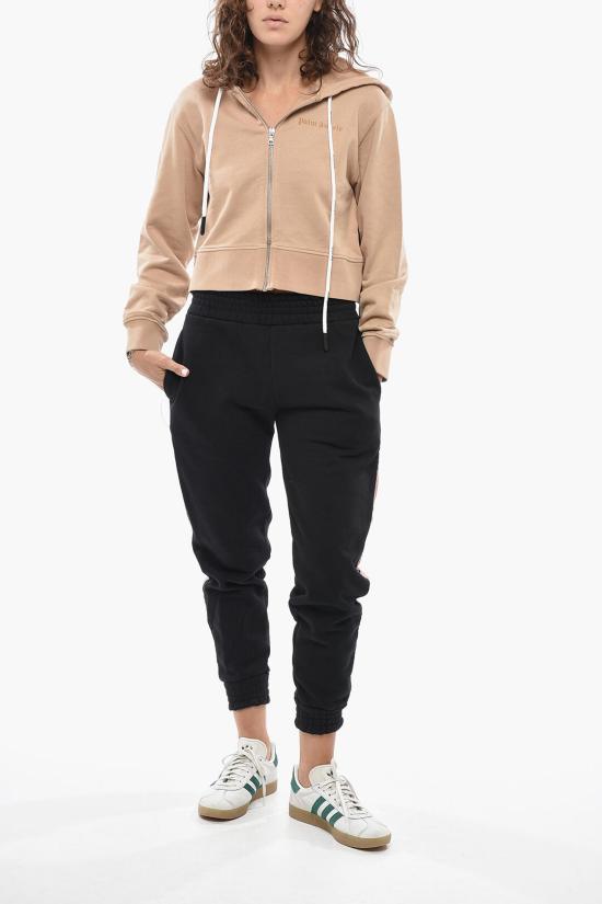  팜앤젤스 후드 티셔츠 PWBE013S23FLE0026161 Beige - PALM ANGELS