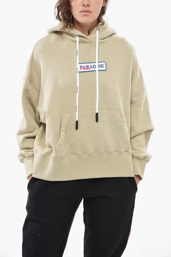  팜앤젤스 후드 티셔츠 PWBB023 S23FLE004 6110 27 Beige