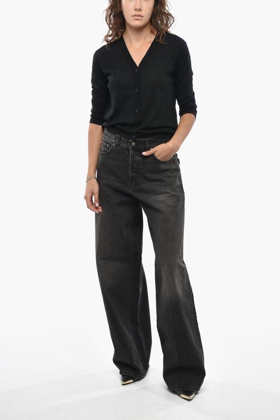  하이쿠레 데님 팬츠 HEW03296DF119 L0893 Black - HAIKURE