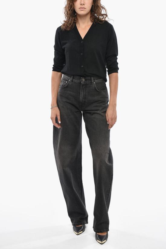  하이쿠레 데님 팬츠 HEW03351DF119L0893 Black - HAIKURE