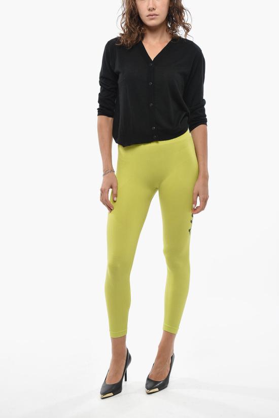  마르셀로 불론 레깅스 CWVG001 S20KNI001 1507 21 Yellow - MARCELO BURLON