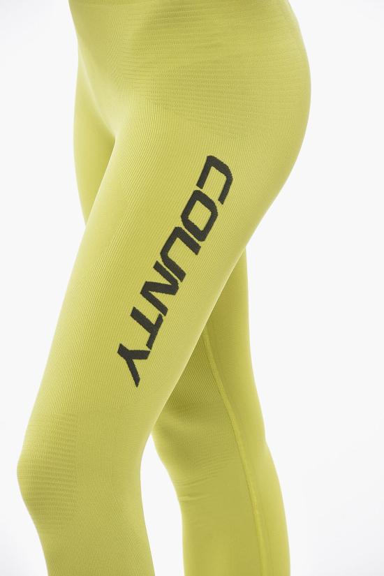  마르셀로 불론 레깅스 CWVG001 S20KNI001 1507 21 Yellow - MARCELO BURLON