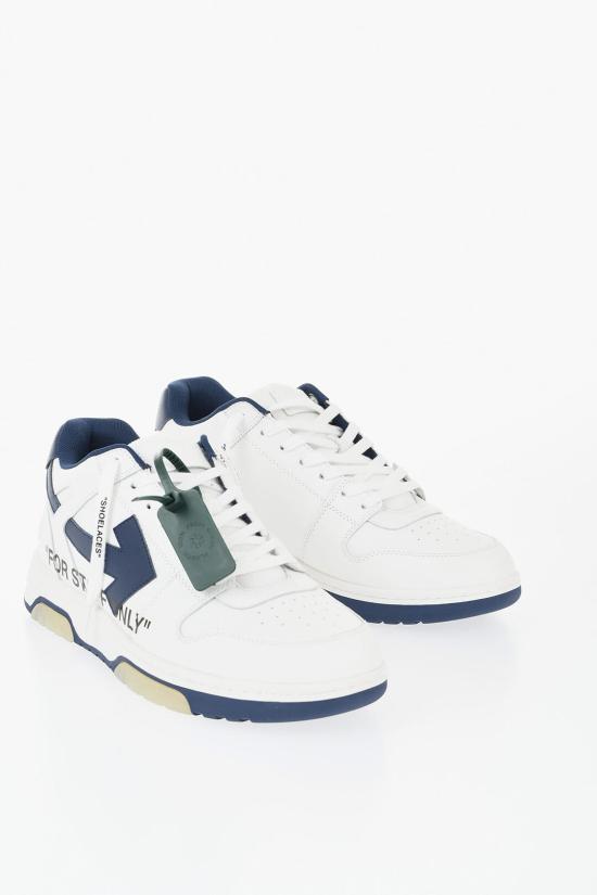  오프화이트 스니커즈 OMIA189T21LEA0010145 Bianco Blu