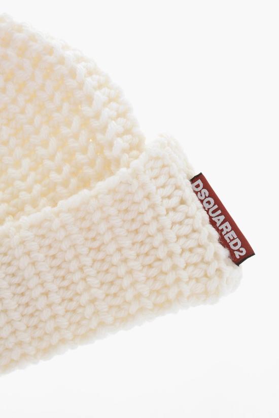  디스퀘어드2 모자 S82KNM0160SJ01W000011063 White - DSQUARED2