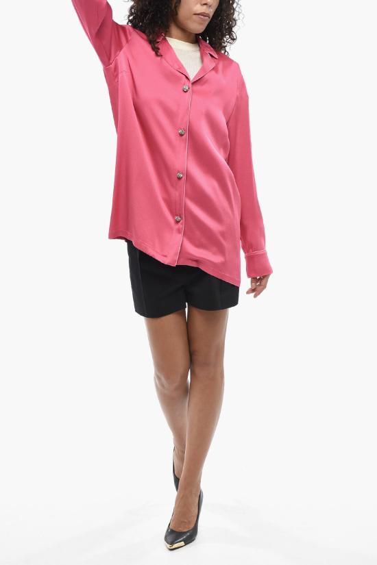  막스마라 블라우스 GIRINO 0 043 29 Pink - MAX MARA