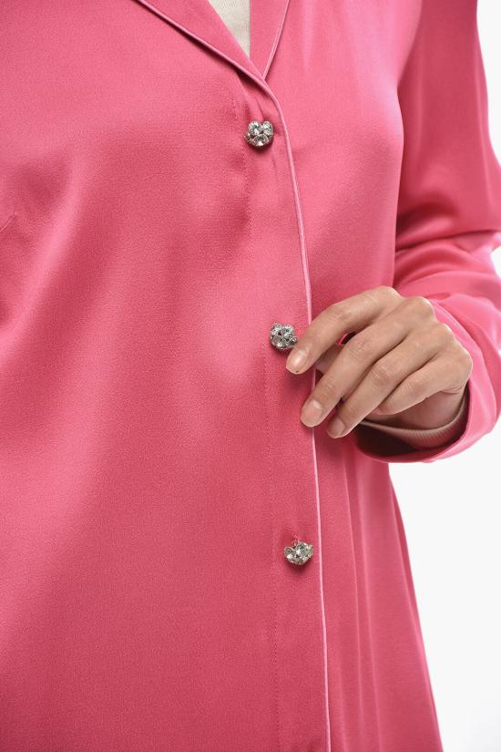  막스마라 블라우스 GIRINO 0 043 29 Pink - MAX MARA