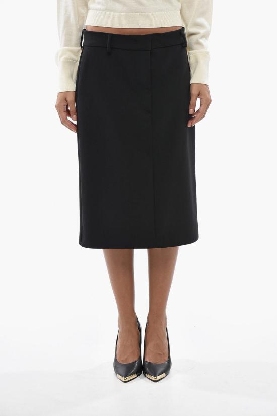  막스마라 롱 스커트 LAGO 0 003 28 Black