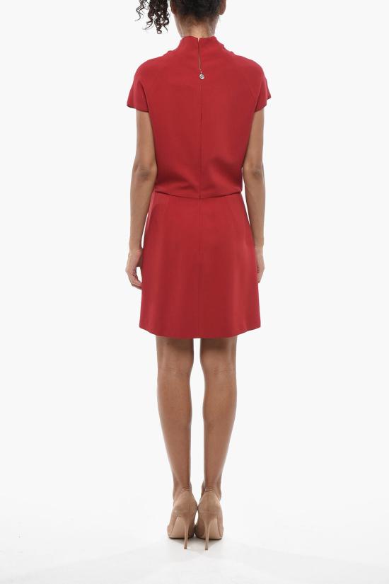  베르사체 숏 원피스 1017307 1A12265 1RB30 Red - VERSACE