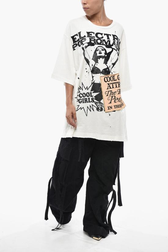  돌체앤가바나 반팔 티셔츠 F8V93TGDDH8S9000 White - DOLCE & GABBANA