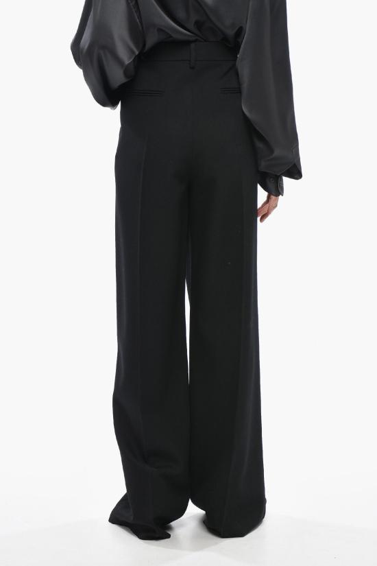  발렌티노 가라바니 스트레이트 팬츠 5B0RB62088J0NO Black - VALENTINO GARAVANI