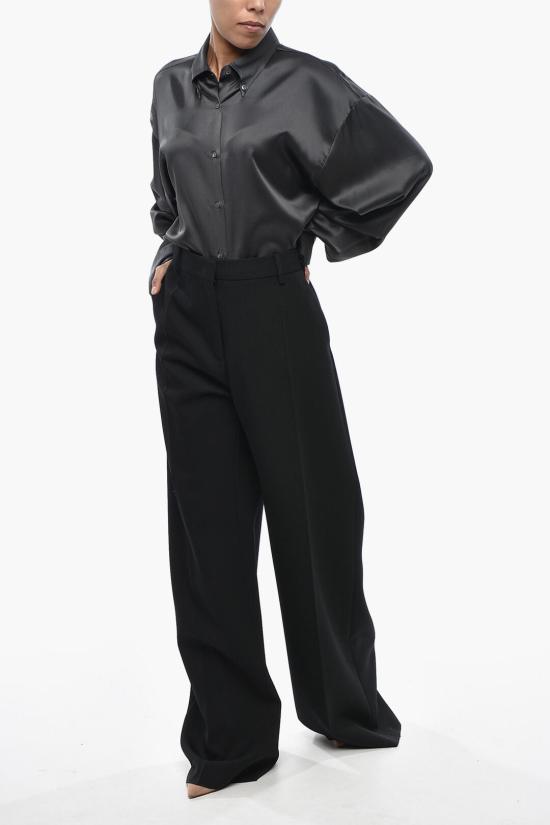  발렌티노 가라바니 스트레이트 팬츠 5B0RB62088J0NO Black - VALENTINO GARAVANI